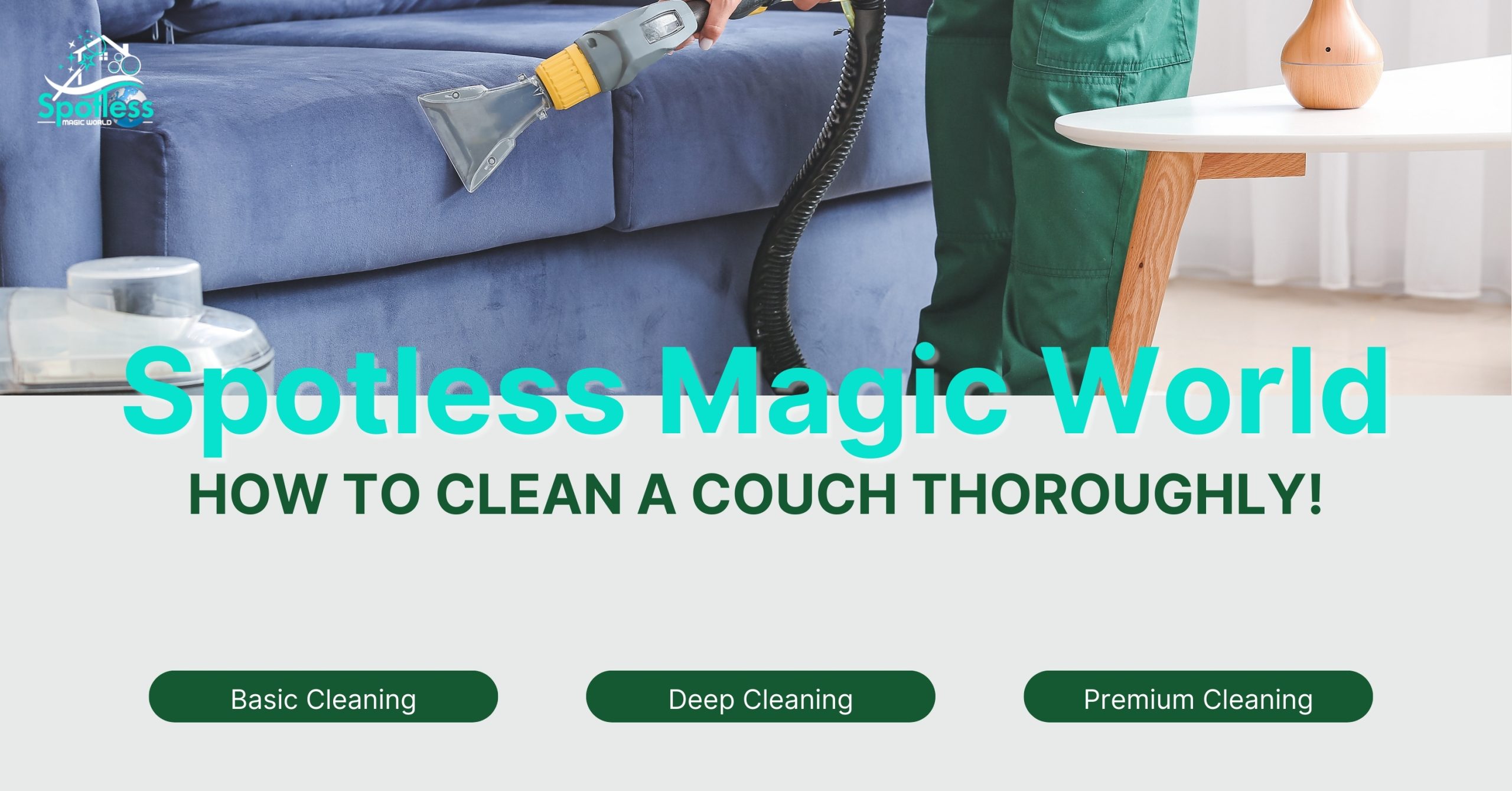 How to deep clean a couch