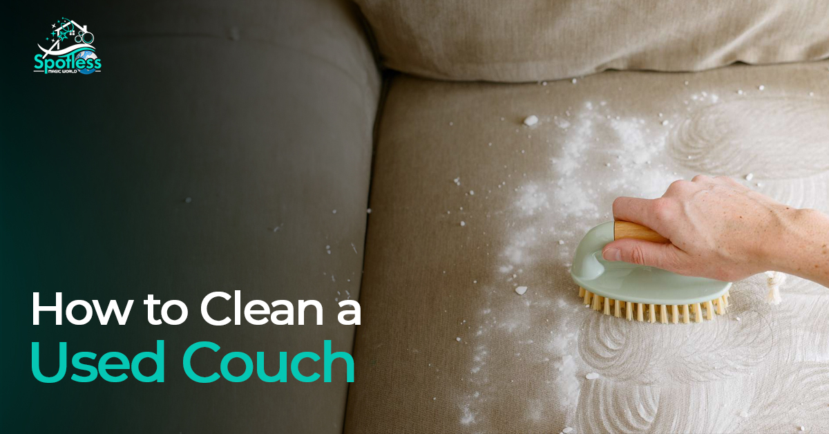 how to clean a used couch