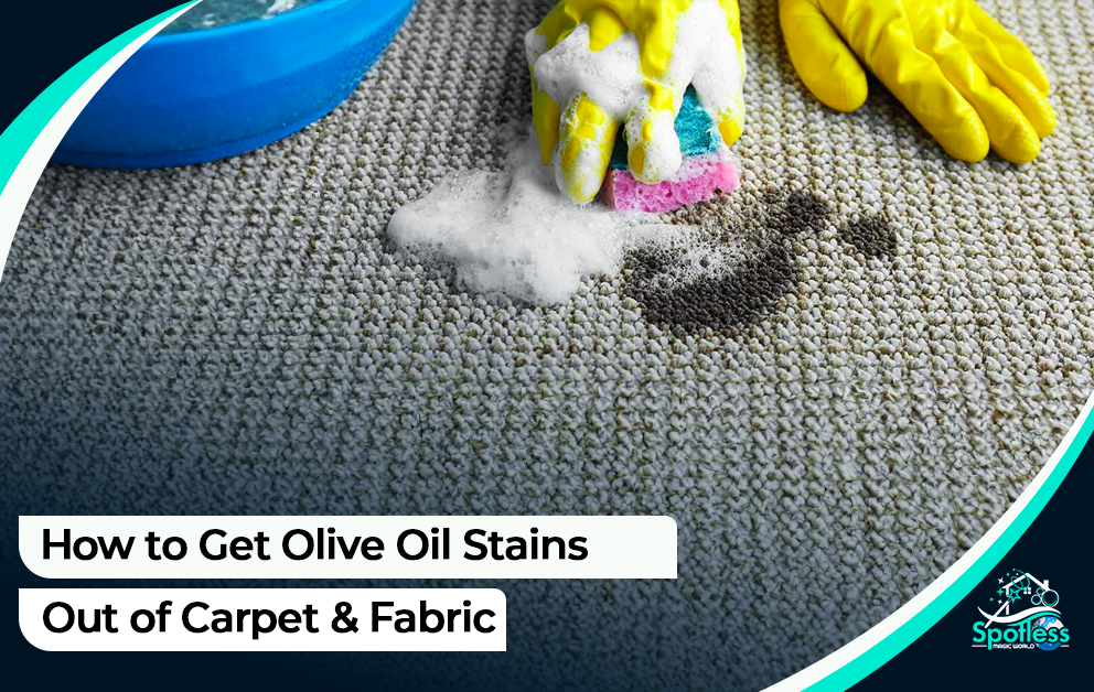 how to remove olive oil stain