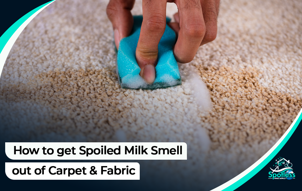 how to get spoiled milk smell out of carpet